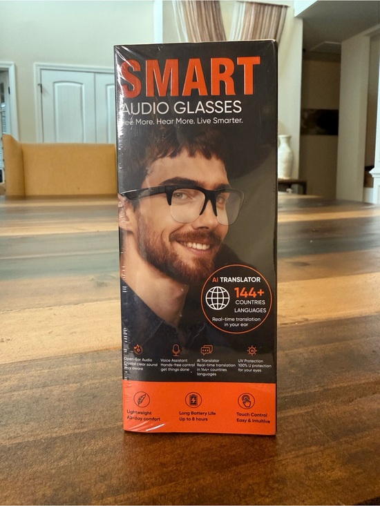 Other - Smart Audio Glasses - Black - AI Translator Wearable